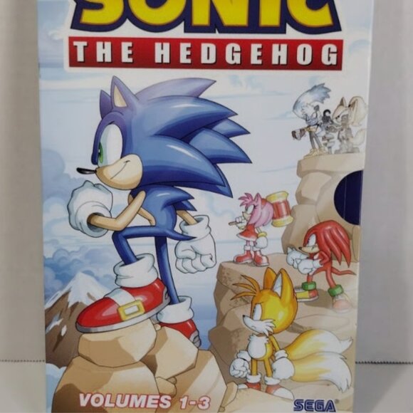 Sega Sonic the Hedgehog Graphic Novels Volume 1-3 from IDW Publishing - Picture 1 of 3
